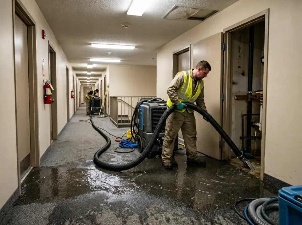 multi-unit-apartment-hallway-f-005 — frequently asked questions, Emergency Burst Pipe Water Extraction & Removal in Lantana,…
